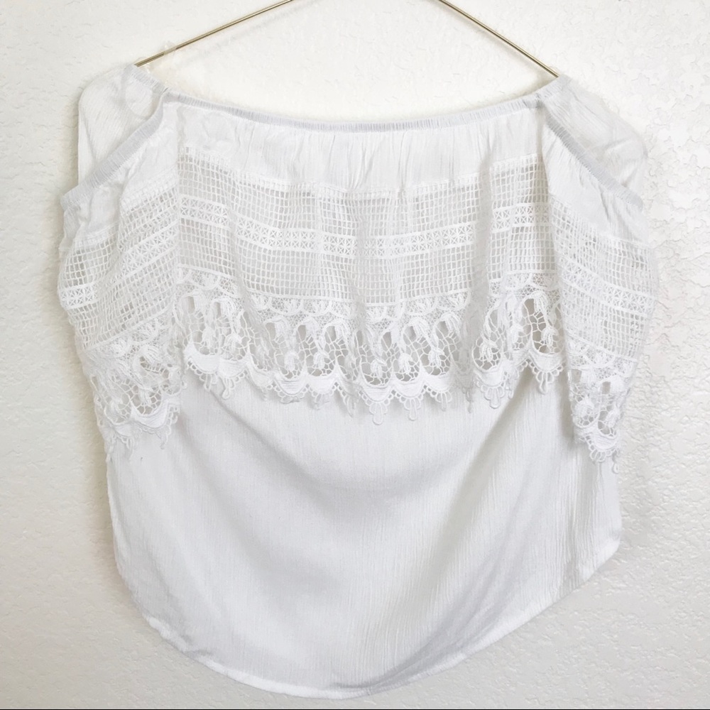 Socialite size small off shoulder sleeve top small - Picture 4 of 5